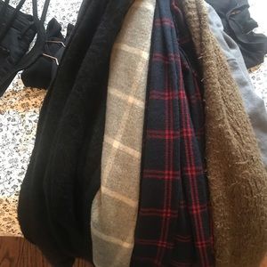 Assorted scarves